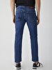 Sawyer Y Tapered Leg Mid Waist Jean Trousers
