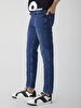 Sawyer Y Tapered Leg Mid Waist Jean Trousers