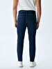 Alessio Tapered Leg Mid Waist Jean Trousers