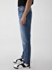 Alessio Tapered Leg Mid Waist Jean Trousers