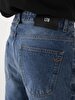 Alessio Tapered Leg Mid Waist Jean Trousers
