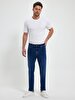 Alessio Tapered Leg Mid Waist Jean Trousers