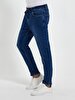 Alessio Tapered Leg Mid Waist Jean Trousers