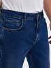 Alessio Tapered Leg Mid Waist Jean Trousers