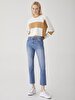 Ronna Tapered Leg Yüksek Bel Jean Trousers