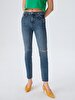 Ronna Dar Paça Yüksek Bel Jean Trousers