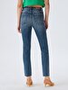 Ronna Dar Paça Yüksek Bel Jean Trousers