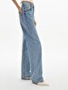 Vionne Wide Leg Yüksek Bel Jean Trousers