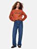 Vionne Geni̇ş Paça Yüksek Bel Trousers
