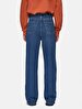 Vionne Geni̇ş Paça Yüksek Bel Trousers