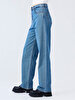 Vionne Wide Leg Yüksek Bel Jean Trousers