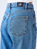 Vionne Wide Leg Yüksek Bel Jean Trousers
