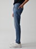 Lawrie Y Tapered Leg Mid Waist Jean Trousers