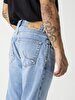 Lawrie Y Tapered Leg Mid Waist Jean Trousers