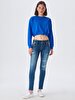 Georget M Dar Paça Orta Bel Jean Trousers