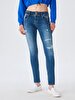Georget M Dar Paça Orta Bel Jean Trousers