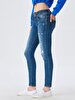 Georget M Dar Paça Orta Bel Jean Trousers