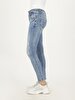 Georget M Tapered Leg Mid Waist Jean Trousers
