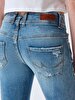 Georget M Tapered Leg Mid Waist Jean Trousers
