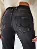 Georget M Tapered Leg Mid Waist Jean Trousers