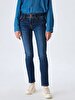 Georget M Tapered Leg Mid Waist Jean Trousers