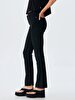 Betiana Split Yüksek Bel Jean Trousers