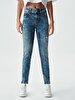 Molly Super High Tapered Leg Yüksek Bel Jean Trousers