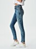 Molly Super High Tapered Leg Yüksek Bel Jean Trousers