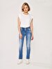 Molly Super High Dar Paça Yüksek Bel Jean Trousers
