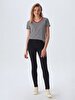 Amy X Mid Waist Jean Trousers