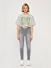 Amy X Mid Waist Jean Trousers