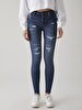 Amy X Mid Waist Jean Trousers