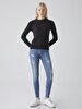 Amy X Mid Waist Jean Trousers