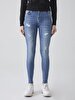 Amy X Mid Waist Jean Trousers