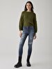 Amy X Mid Waist Jean Trousers