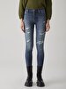 Amy X Mid Waist Jean Trousers