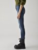Amy X Mid Waist Jean Trousers