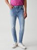 Marcelio Mid Waist Jean Trousers
