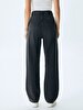 Vionne B Wide Leg Yüksek Bel Jean Trousers