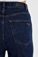 Vionne B Wide Leg Yüksek Bel Jean Trousers