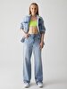 Danica Geni̇ş Paça Yüksek Bel Jean Trousers