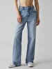 Danica Geni̇ş Paça Yüksek Bel Jean Trousers
