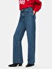 Danica Geni̇ş Paça Yüksek Bel Jean Trousers