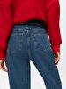 Danica Geni̇ş Paça Yüksek Bel Jean Trousers