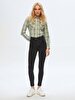 Marcella X Dar Paça Yüksek Bel Jean Trousers