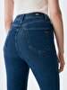 Marcella X Dar Paça Yüksek Bel Jean Trousers