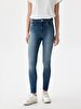 Marcella X Dar Paça Yüksek Bel Jean Trousers