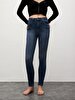 Marcella X Dar Paça Yüksek Bel Jean Trousers
