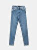 Marcella X Dar Paça Yüksek Bel Jean Pantolon