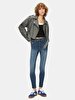 Marcella X Dar Paça Yüksek Bel Jean Trousers